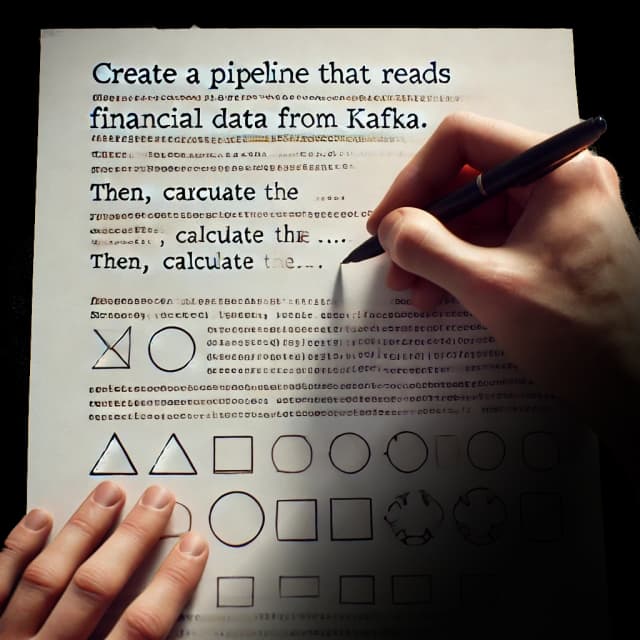 pipeline composition from text
